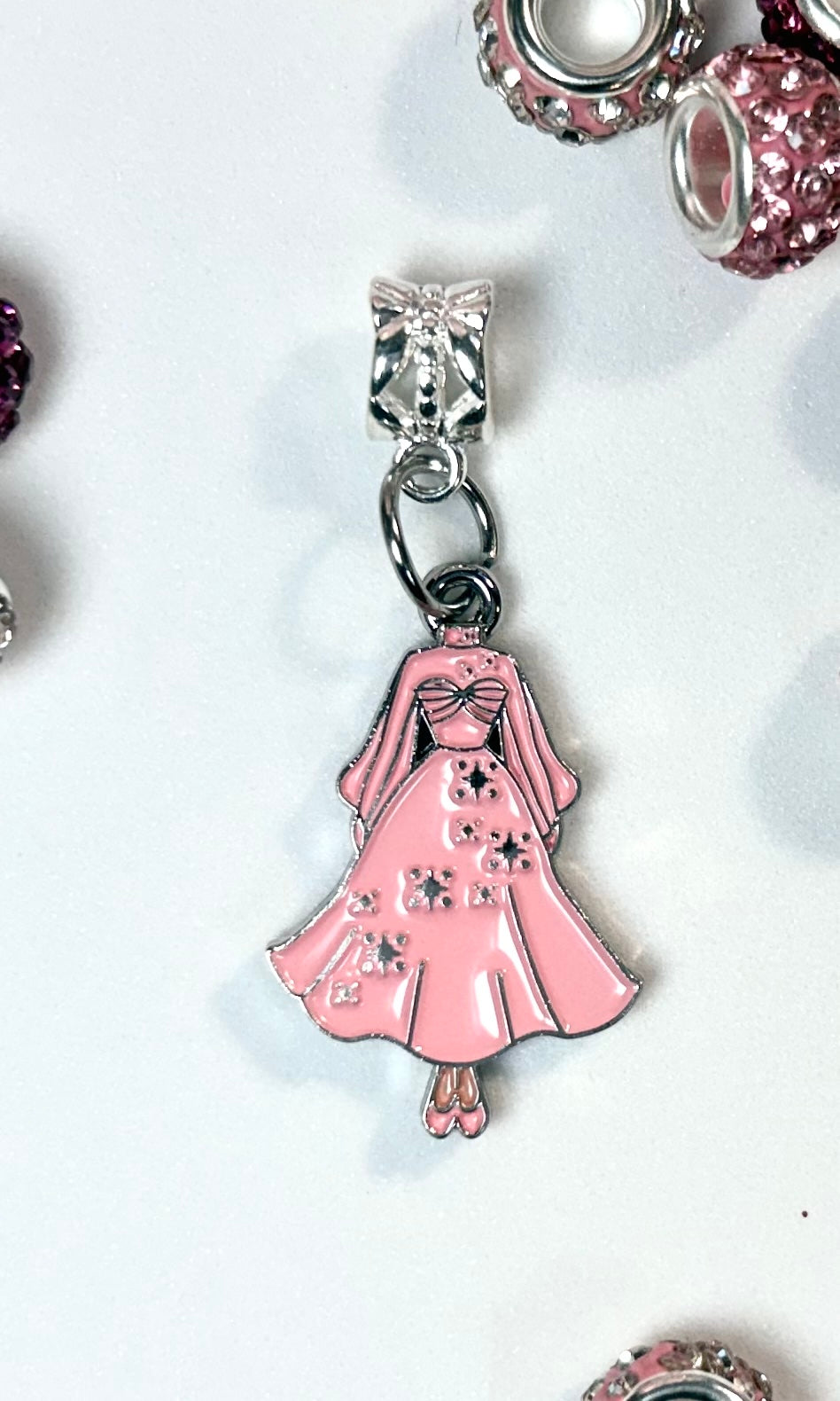 White Christmas Galentine’s Day Bracelet