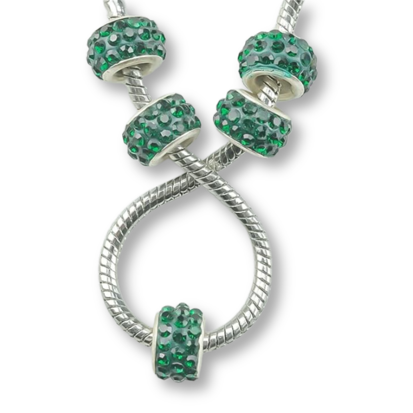 White Christmas Inspired Classic Christmas Charm Bracelet