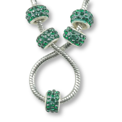 White Christmas Inspired Classic Christmas Charm Bracelet