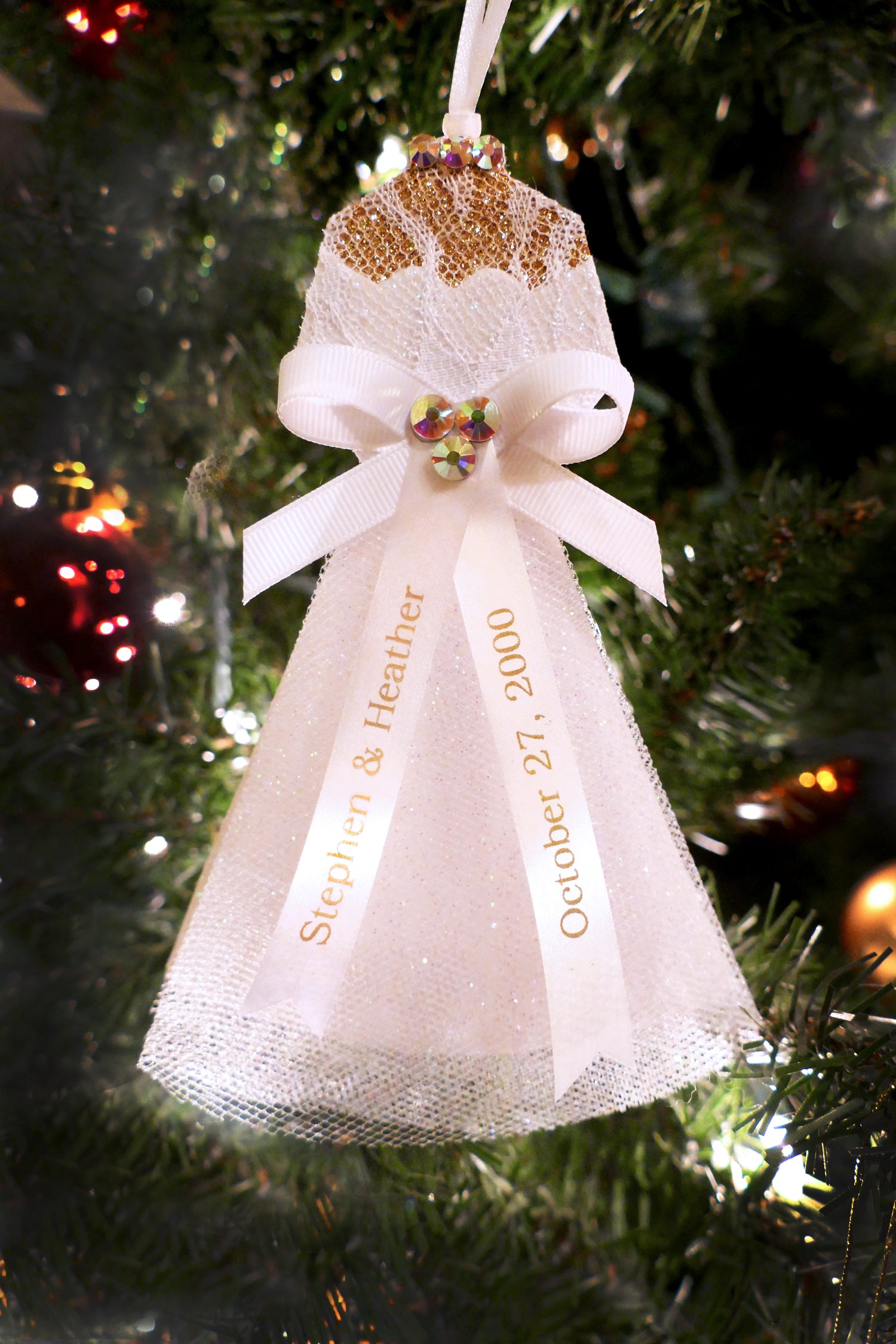 dress christmas ornament Heather French Henry Christmas Ornaments