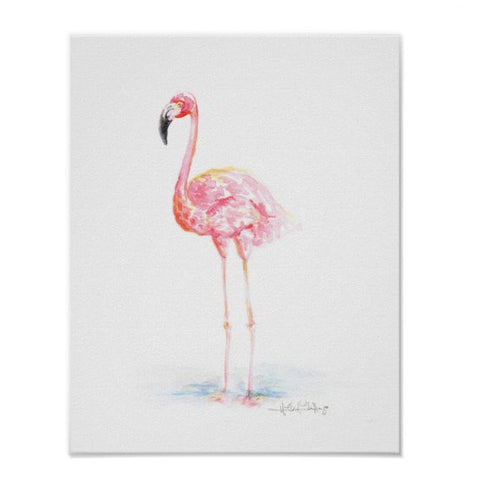 Flamingo Sensation Print 11x14
